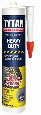 Клей монтажный Tytan Heavy Duty 310 мл