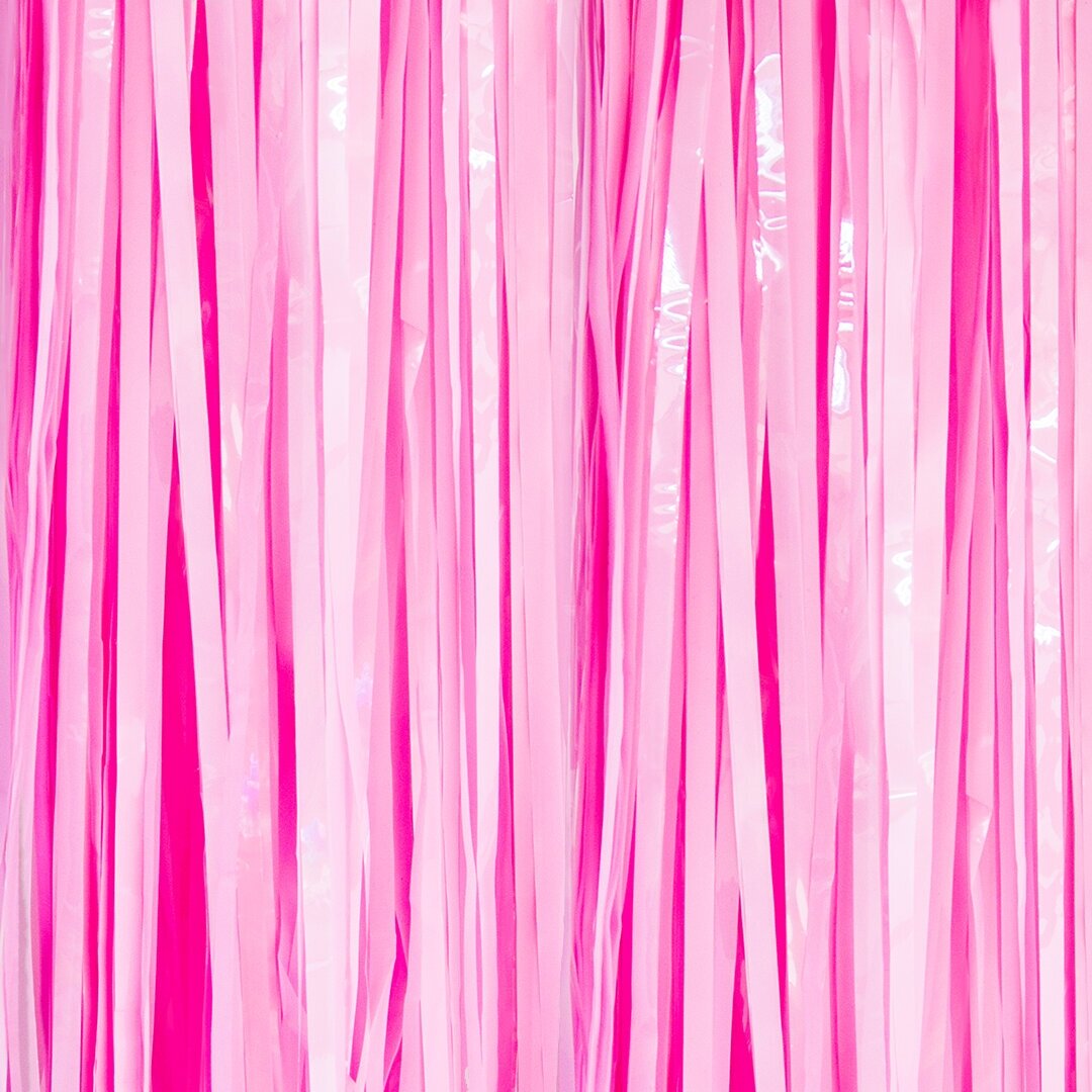 Занавес Дождик Светло-розовый, Макарунс, для фотозоны, 100*200 см, 1 шт.