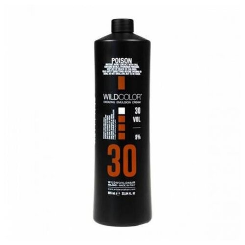 Wild Color Oxidizing Emulsion Cream 9% OXI (30 Vol) - Вайлд Колор Окисляющая крем-эмульсия 9%, 995 мл -