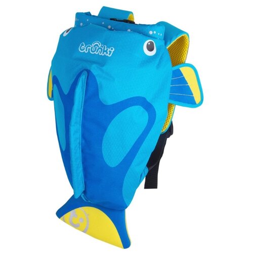 фото Рюкзак для мокрых вещей trunki коралловая рыбка tang the tropical fish - medium paddlepak голубой