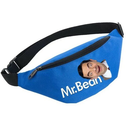 фото Сумка поясная noname, голубой