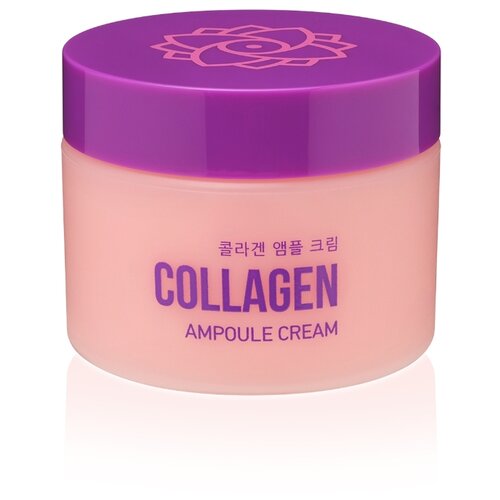 фото Asiakiss collagen ampoule cream крем для лица ампульный с коллагеном, 50 мл