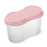 Контейнер Martika для сыпучих продуктов №2, 0,75л розовая - изображение