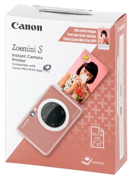 Фотоаппарат моментальной печати Canon Zoemini S - Характеристики