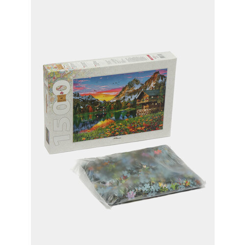 фото Мозаика puzzle, озеро в альпах, 83071, 1500 q0000039539 step puzzle