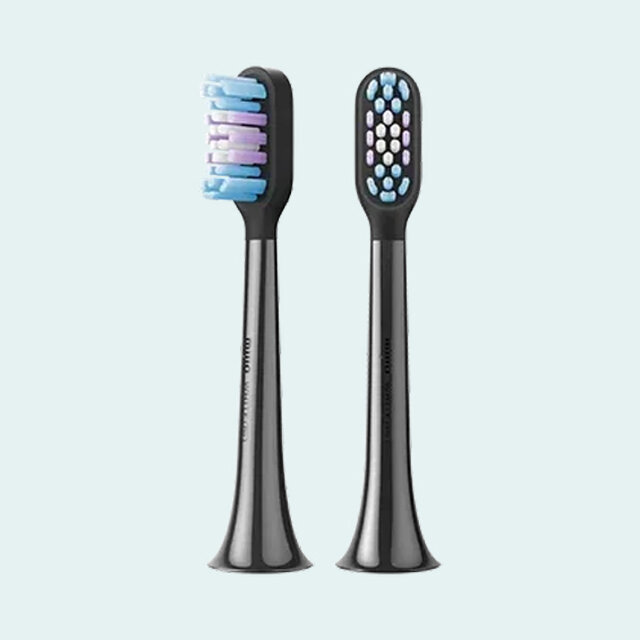 Сменные насадки для электрической зубной щетки Mijia Sonic Electric Toothbrush T501 MBS307 (2шт), цвет черный