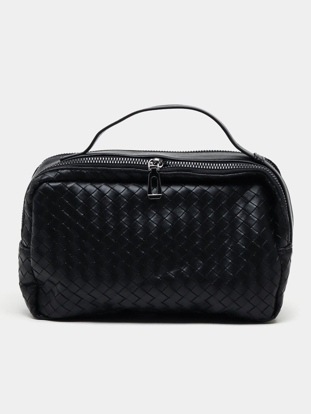 Портмоне, фактура гладкая, черный, гладкий — фото 1