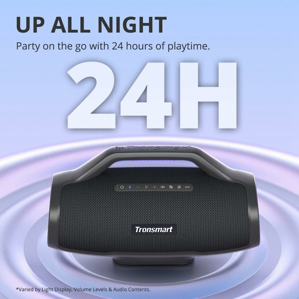 Портативная колонка Tronsmart "Bang Max", черная, 130Вт, 6 динамиков