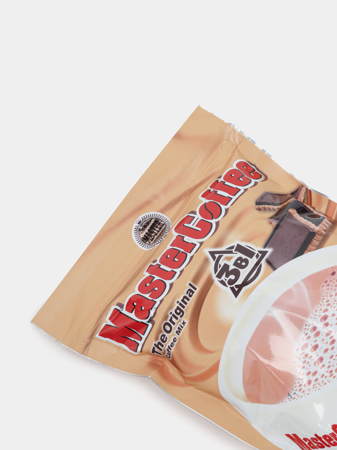 Кофе растворимый MasterCoffee, 3 в 1, 500 г быстрорастворимый кофе со сливкой и сахаром — фото 1