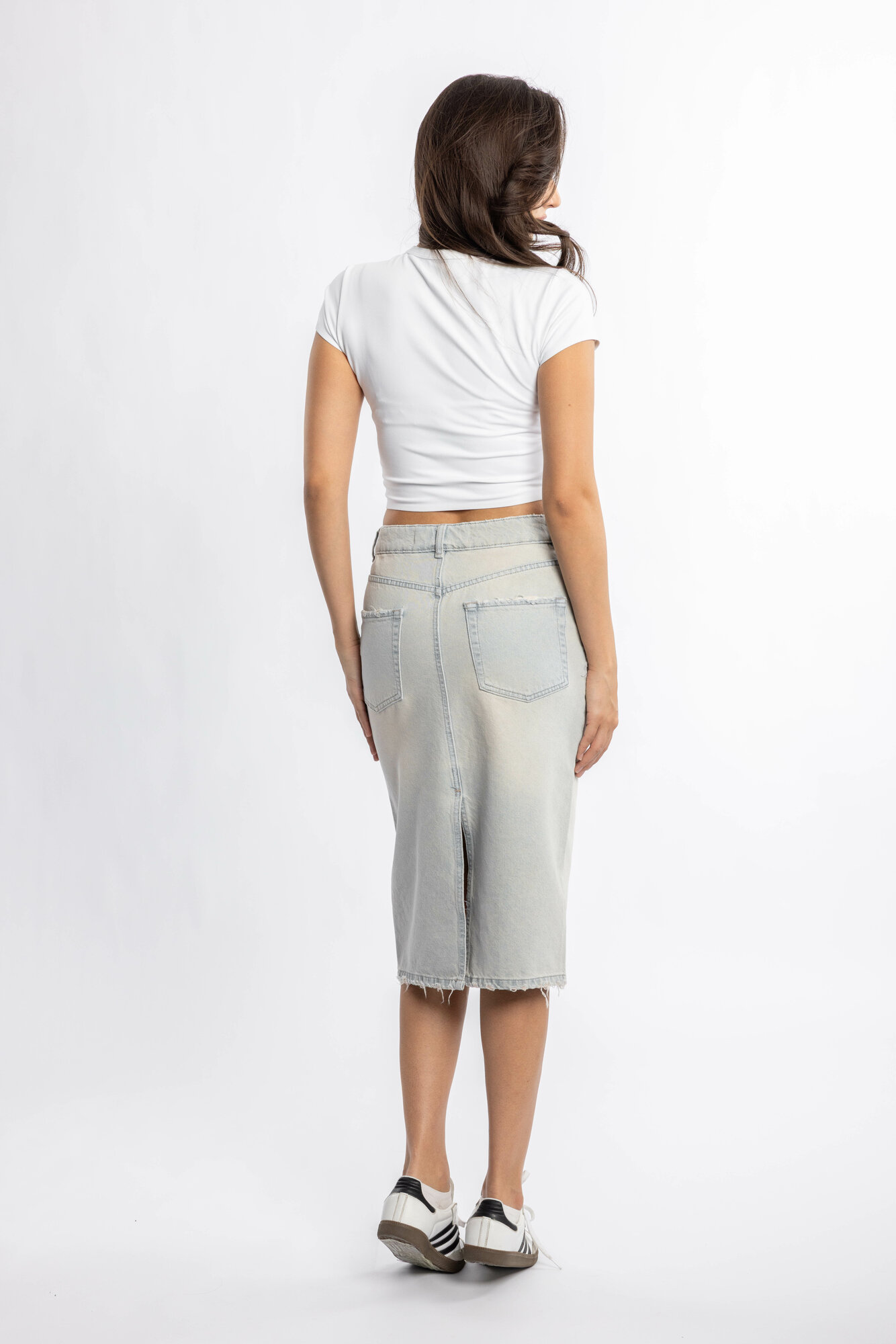 Юбка 1, размер 48/, голубой — фото 1