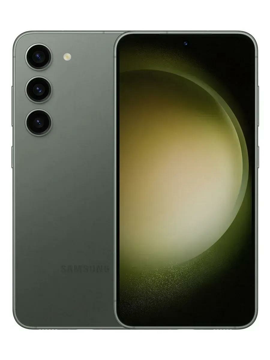 Смартфон Samsung Galaxy S23 8/256 ГБ (S911B), Dual: nano SIM + eSIM, Green (Зелёный)