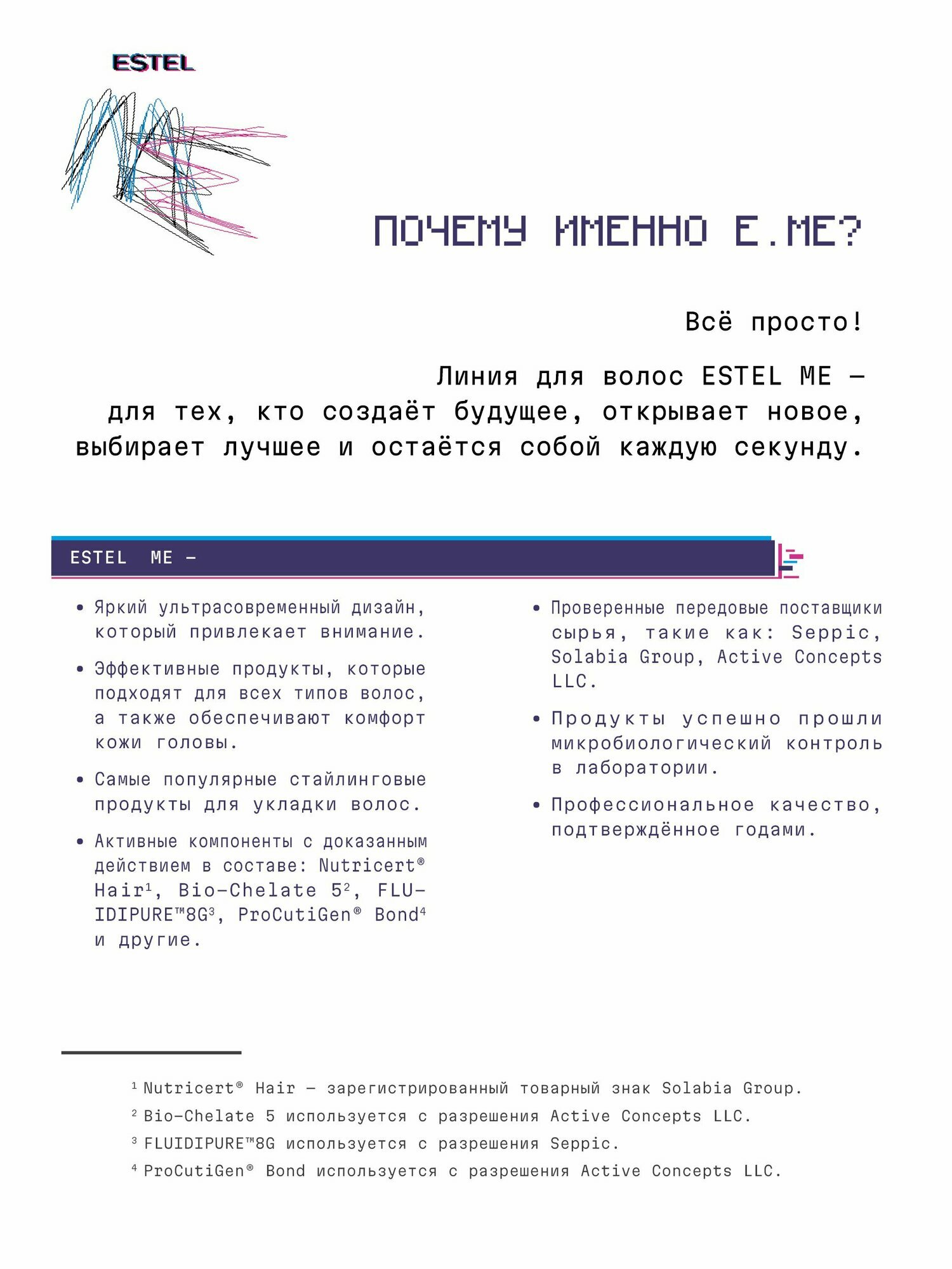 Обзор: ESTEL ME Кондиционер для окрашенных и тонированных волос 