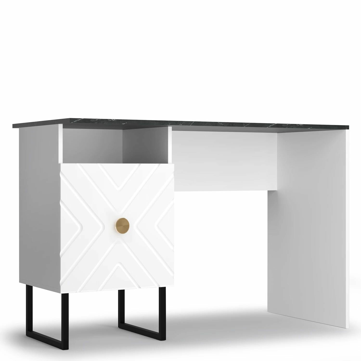 Стол письменный Марсель цвет Белый