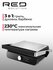 Гриль RED SOLUTION "SteakPro" RGM-M815, антипригарный, мощность 2...