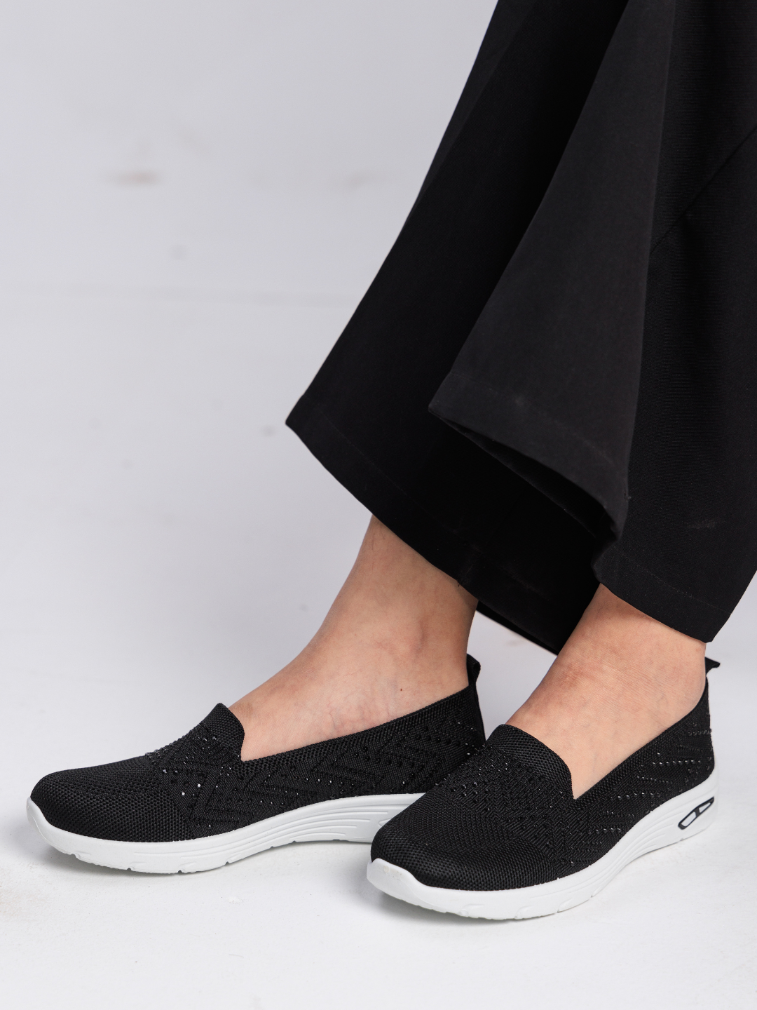 Слипоны , размер 40, черный 2черный — фото 1