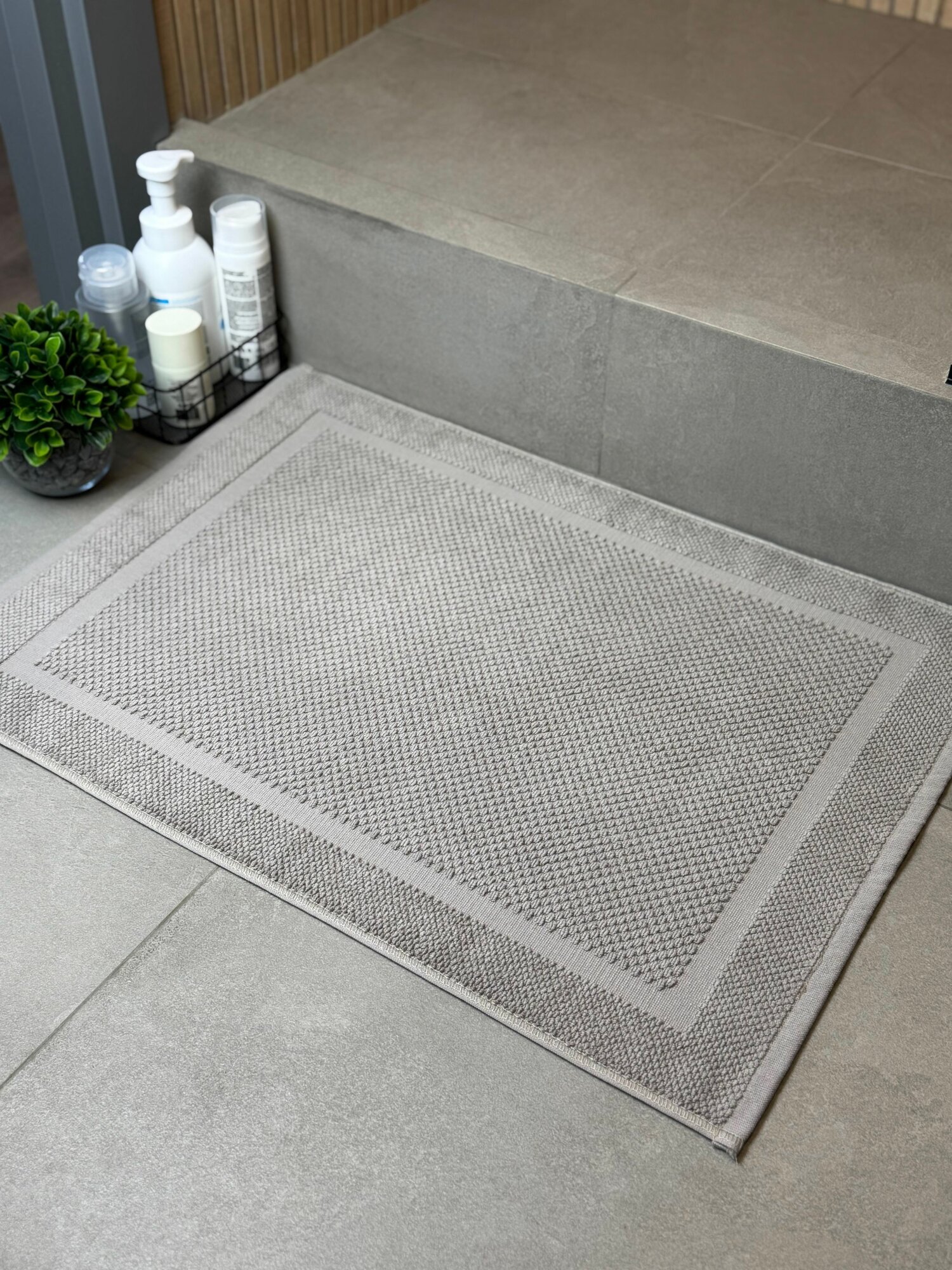 Коврик для ванной (50х70см) Хлопок — фото 1