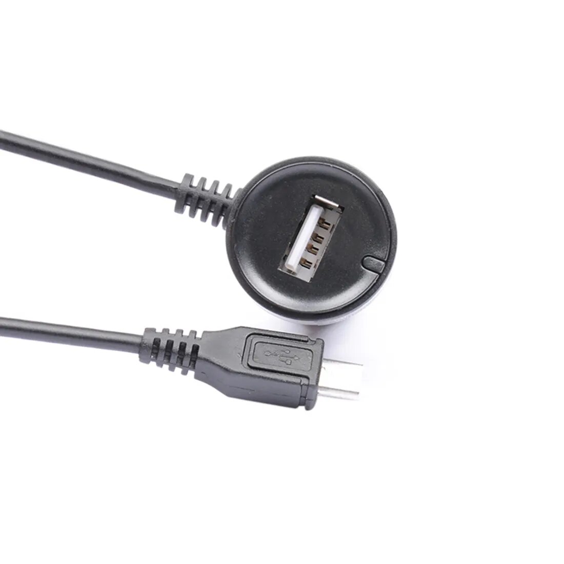 Автомобильное зарядное устройство microUSB c USB портом 3.5м - TrendVision CH-703 — фото 1