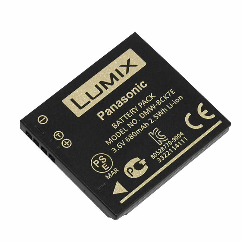 Аккумулятор Panasonic DMW-BCK7E / DMW-BCK7, литий-ионный, 680 мА*час