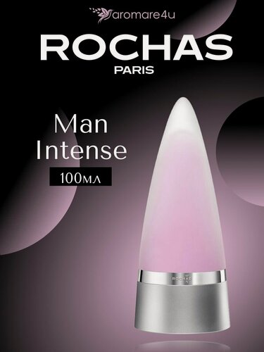 Изображение товара Духи мужские. Парфюмерная вода Rochas Man Intense. Роша. Для мужчин. 100мл.