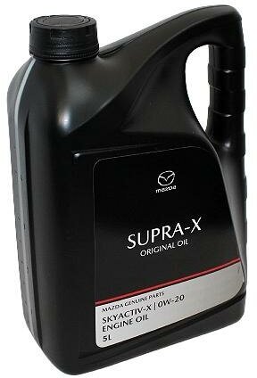 HC-синтетическое моторное масло Mazda Original Oil Supra X 0W-20 5 л 1 шт.