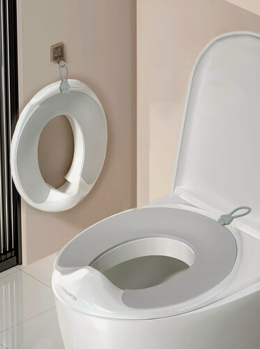 Изображение товара Детская накладка на унитаз BABYROX, пластик, с защитой от брызг, эргономичная