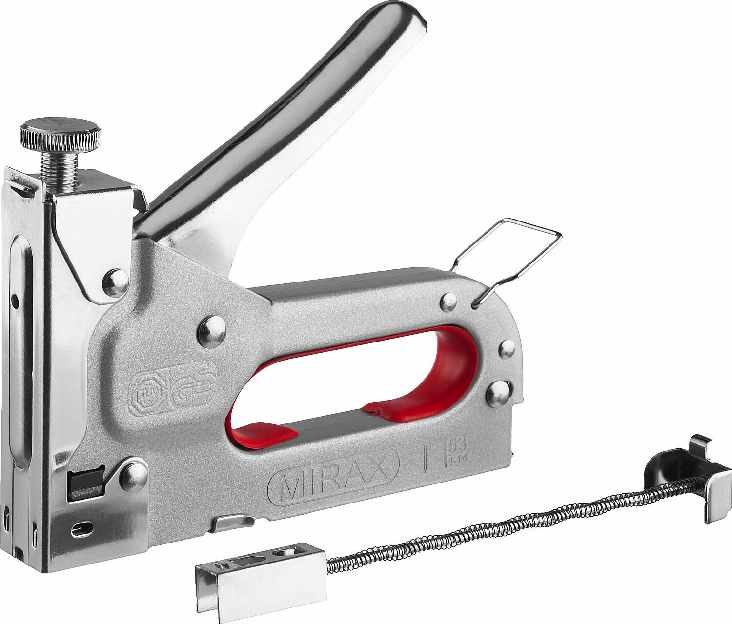 Степлер MIRAX X-53 тип 53 (A/10/JT21) 23GA стальной для скобок 4 - 14 мм 3144