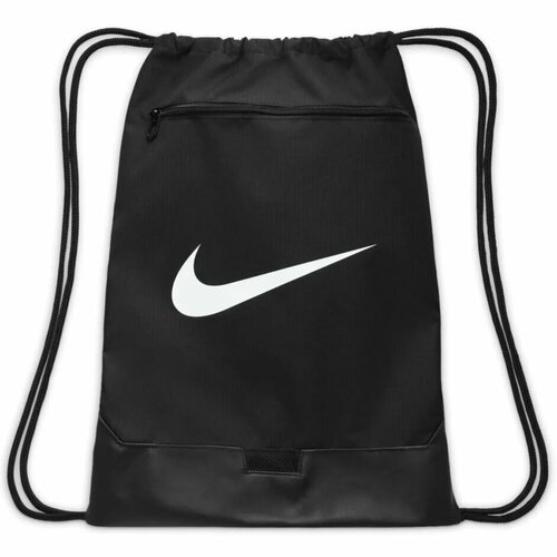 фото Мешок для обуви nike brasilia 9.5 training gym sack черный унисекс повседневный 100% полиэстер