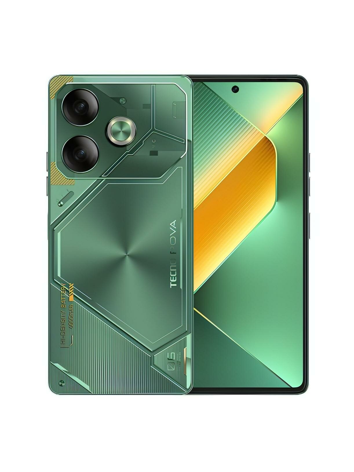 Смартфон Tecno POVA 6 8/256GB Comet Green