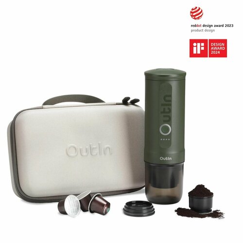 Аккумуляторная эспрессо кофемашина Outin Nano в кейсе 26000₽