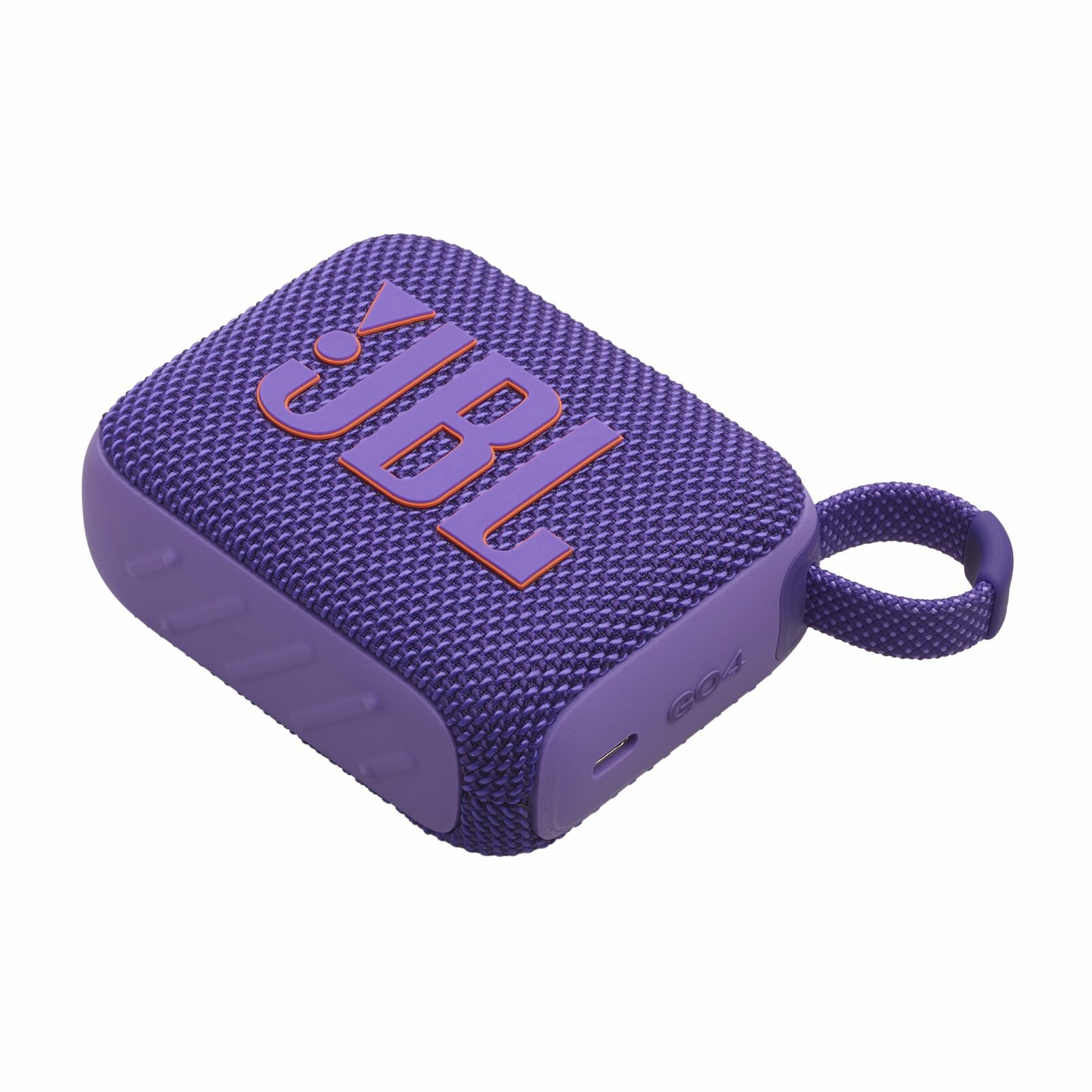 Портативный динамик JBL Go 4 , фиолетовый, влагозащищённый, время работы до 12 часов — фото 1
