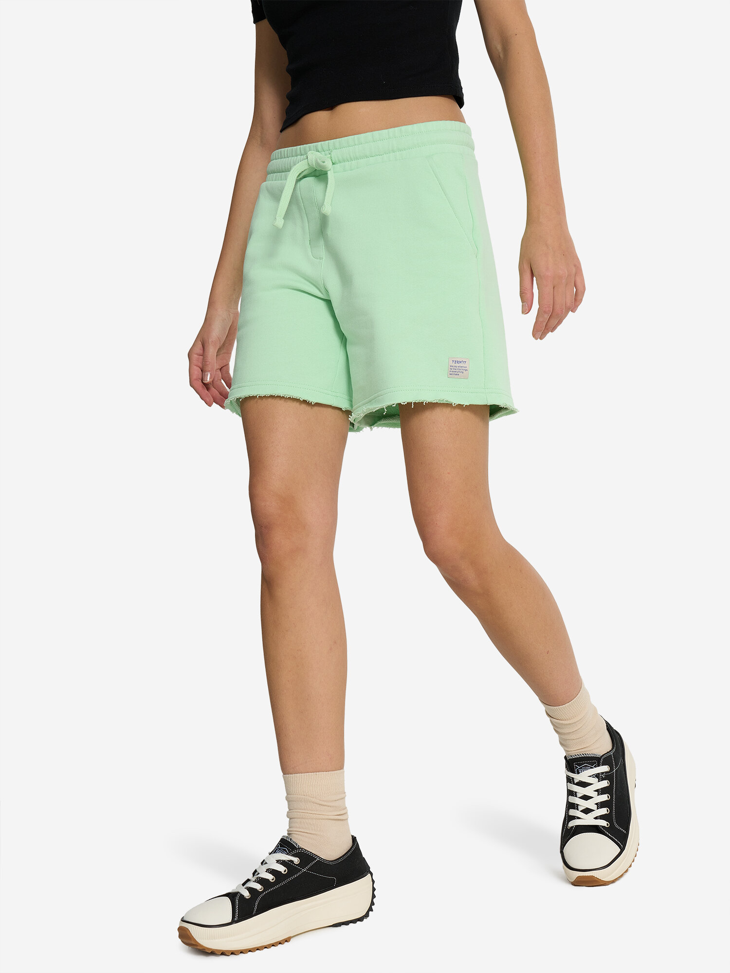 Шорты Termit Skate Female Knitted Shorts, размер 46/48, фисташковый