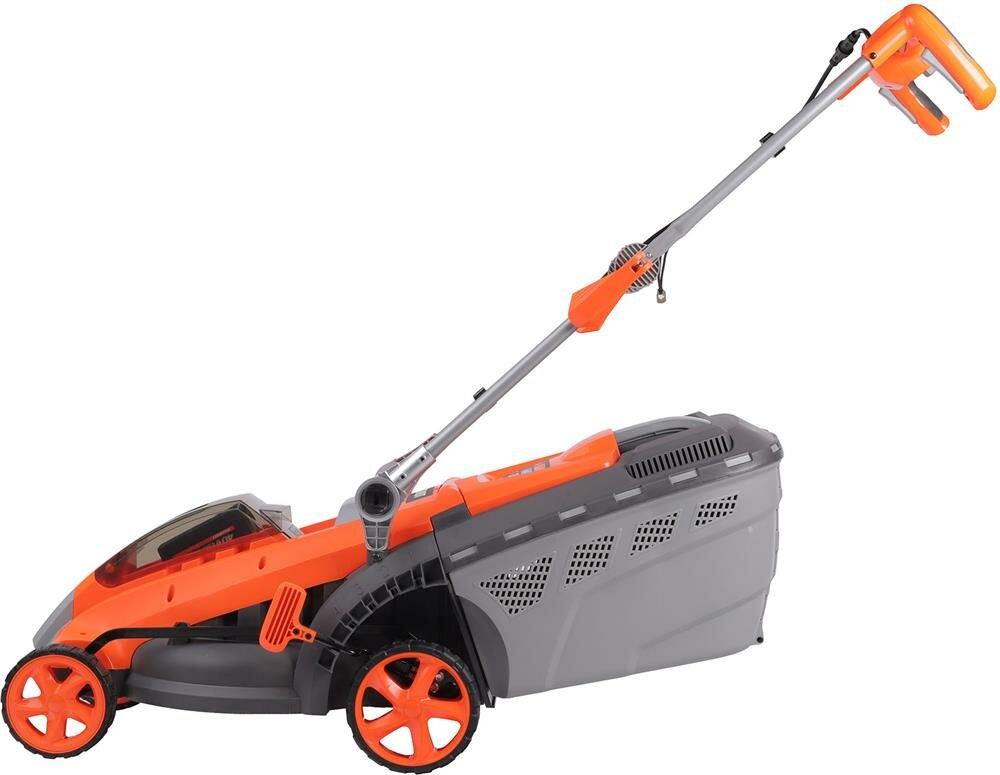 Газонокосилка аккумуляторная Patriot CM4010XL 250204010, 40B платформа LCT, 37см, травосб. 40л, одна АКБ (4,0А*ч) и ЗУ - фото №6