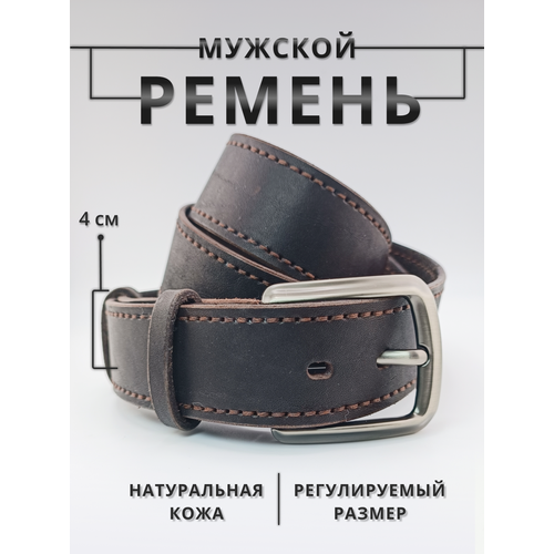 фото Ремень dipen для мужчин, коричневый