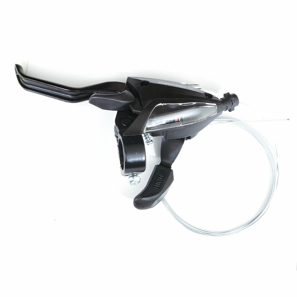 Шифтер левый 3 скорости с тормозной ручкой