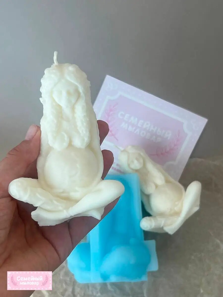 Силиконовая форма / молд для свечей и мыла Мать земли — фото 1