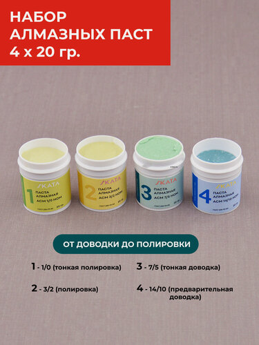 Изображение товара Набор из 4-х алмазных паст