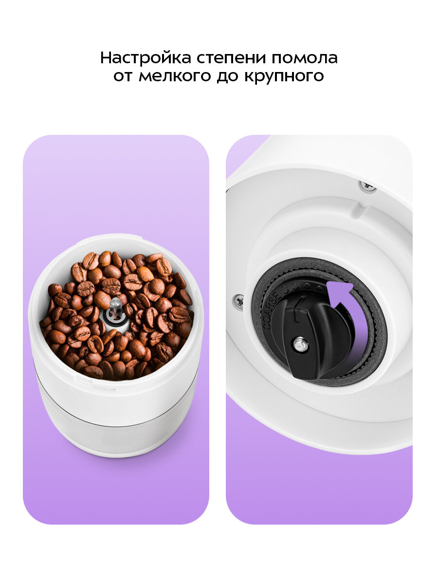 Кофемолка Kitfort КТ-7610 — фото 1