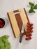 Разделочная доска SATOSHI Kitchenware, бамбук, с ручкой, 28x20х1 ...