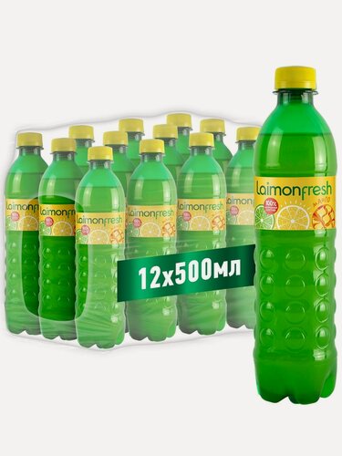 Изображение товара Лимонад Laimon Fresh Mango 0.5 л х 12 шт.