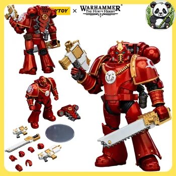 Фигурки героев JOYTOY x Warhammer 40,000 1/18 Thousand Sons Legion MK IV Tactical Squad Legionary 1 фигурки героев подвижные игрушки