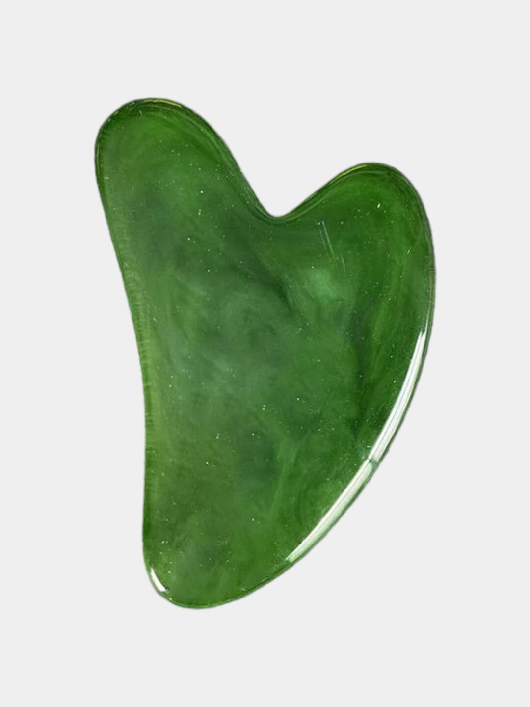 Скребок гуаша, массажер для лица и шеи для лифтинга лица и расслабления мышц — фото 1