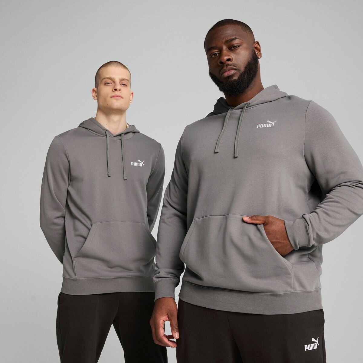 Худи PUMA Essentials Small No. 1 Logo Hoodie Men, размер S, , серый