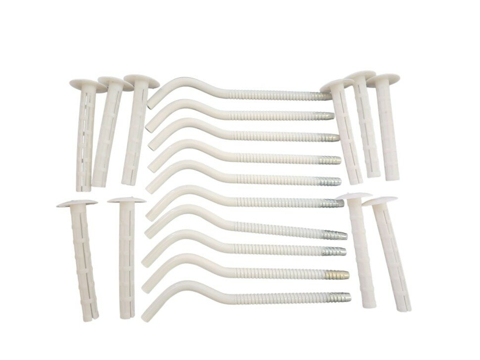 Кронштейны анкерные с дюбелями 7х150 мм 10шт