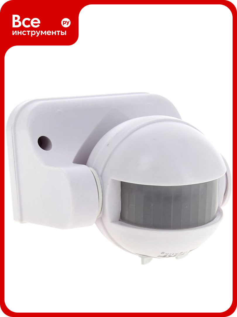 ИК датчик движения EKF настенный 1200Вт 180гр. до 12м IP44 MS-39 PROxima dd-ms-39