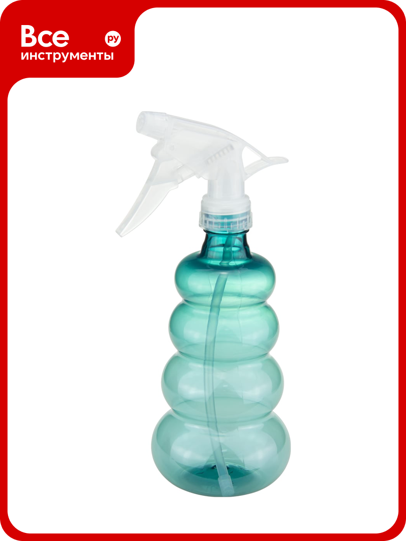 Опрыскиватель IDEA роса 0.5 л Аквамарин М 2151, пластик, для опрыскивания домашних