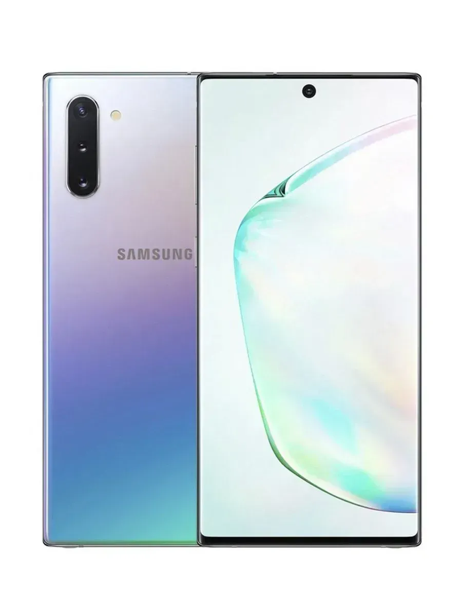 Смартфон Samsung Galaxy Note 10 Plus 8/256GB , nano SIM+eSIM , голубой