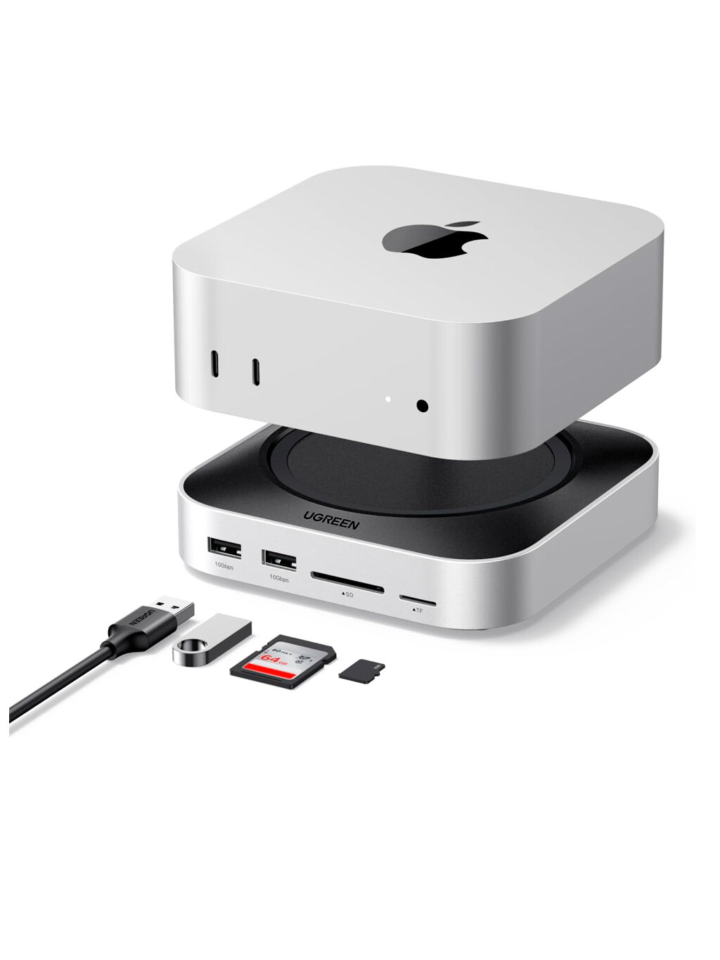 Зарядная станция UGREEN CM841 (65487) 11-в-1 для Mac Mini 4