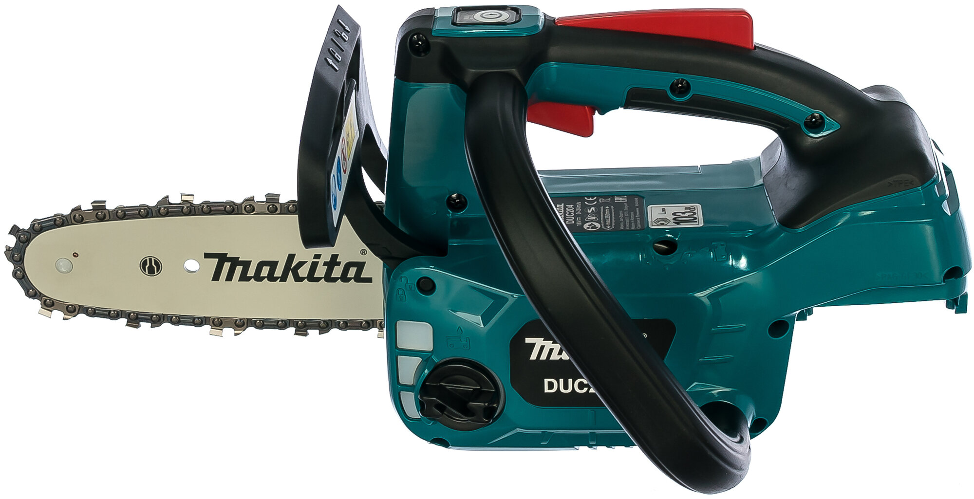 Цепная пила Makita DUC204Z, шаг цепи 3/8, длина шины 20,32 см, аккумуляторная — фото 1