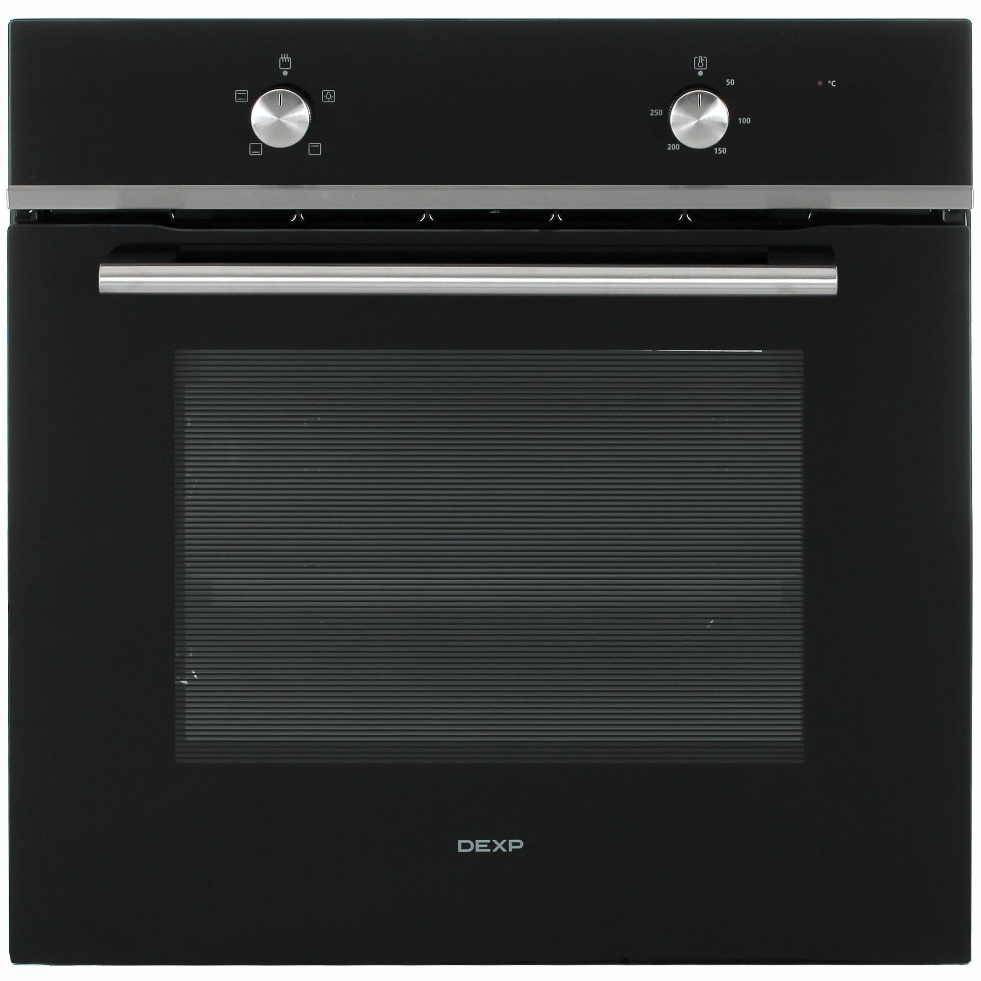 Электрический духовой шкаф DEXP 1MS-B, эмаль, 70 литров, 4 режима, чёрный