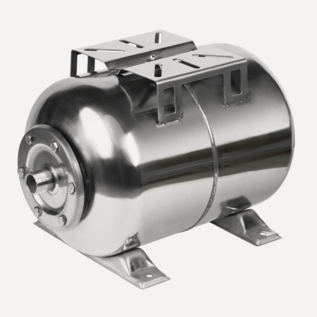 Изображение товара Бак металлический Vodotok модель БМ-24л-Н нержавейка горизонтальный